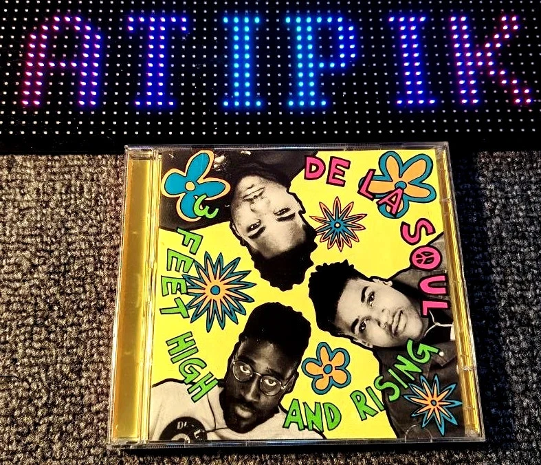 🌸 De La Soul - 3 Feet High And Rising - Édition 20 Ans Tommy Boy - Pressage Allemand